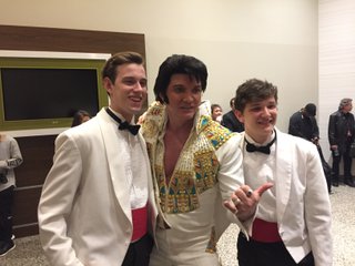 Tim Welch and members of the band